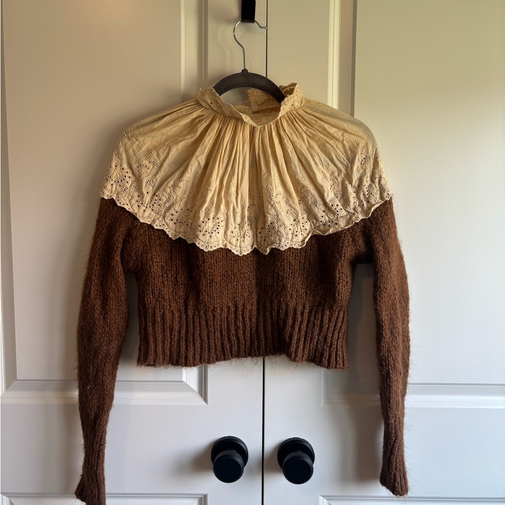 Zara Cottagecore Sweater